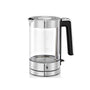 WMF Lono Glaswasserkocher 1,7 Liter mit Kalkfilter, 3000 Watt – Behälter aus Glas, matter Edelstahl