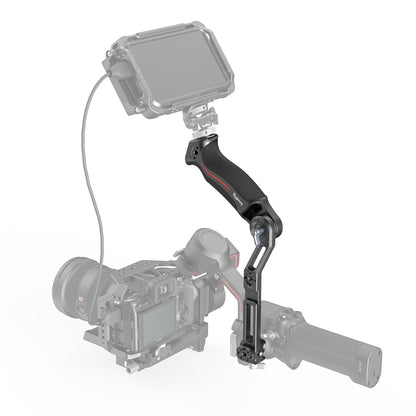 SMALLRIG DJI RS 4 RS 3 Gimbal Sling Griff Handgriff - 3028D. Schwarzer, ergonomischer Aluminiumgriff für stabilere Führung des Gimbals.