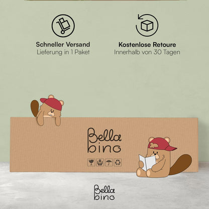 Bellabino Inny Kindersitzgruppe Kiefer – Gartentisch mit 2 Bänken