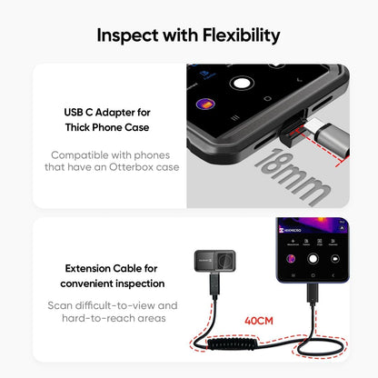 HIKMICRO Mini2 Wärmebildkamera 256x192px 50° – Android USB-C
