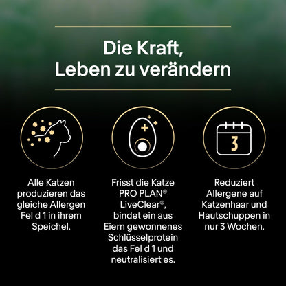 PURINA PRO PLAN LIVECLEAR STERILISED ADULT Katzenfutter - Truthahn
