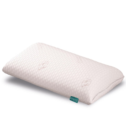 KNERST Nackenstützkissen Memory Foam orthopädisch Höhe 9 cm, ergonomisches Kopfkissen für Seitenschläfer