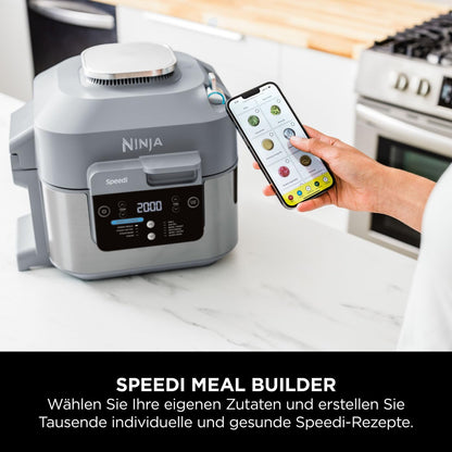 Ninja Speedi ON400EU 10-in-1 Multikocher mit Heissluftfritteuse, 5,7 l