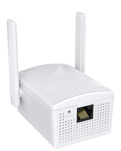 BrosTrend AC7 WLAN Bridge, LAN zu WLAN Adapter 1200 Mbit/s Dualband mit zwei externen Antennen