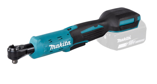 Makita DWR180Z Akku-Ratschenschrauber 18V, ohne Akku/Ladegerät. Kompaktes blau-schwarz zum präzisen Verschrauben/Lösen.