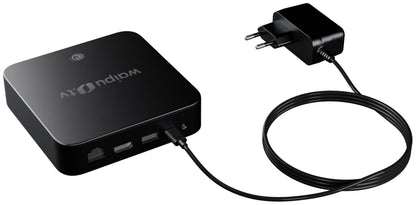 waipu.tv Box 4K Streaming Receiver – beleuchtete Fernbedienung