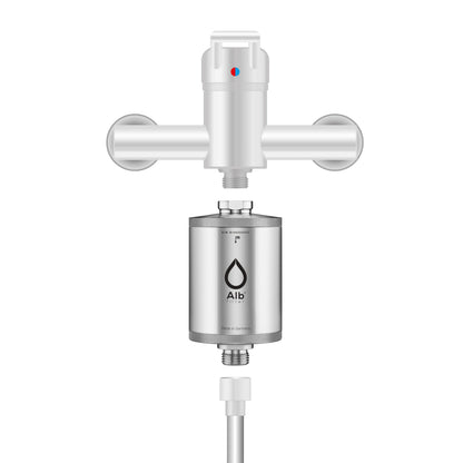 Alb Filter Balance Duschfilter - Edelstahl Natur Finish