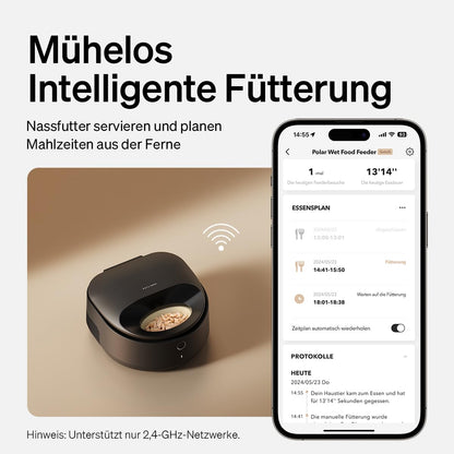 PETLIBRO Nassfutterautomat Katze mit Smart Kühlung