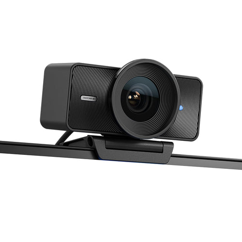 Elgato Facecam 4K - unkomprimierte 4K60 Studio-Webcam für PC/Mac. Schwarze, rechteckige Kamera mit Frontlinse.