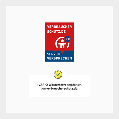 IVARIO Labor-Wassertest Kombi 19-in-1 für Trinkwasser