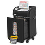 VidaTeco Mikro-Cut 18 Blatt P4 Aktenvernichter - Schwarz. Rechteckiger Aktenvernichter schreddert Dokumente mit P4 Mikro-Cut.