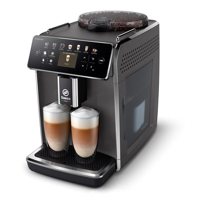 Saeco GranAroma Kaffeevollautomat - SM6580/10 Schwarz-Grau