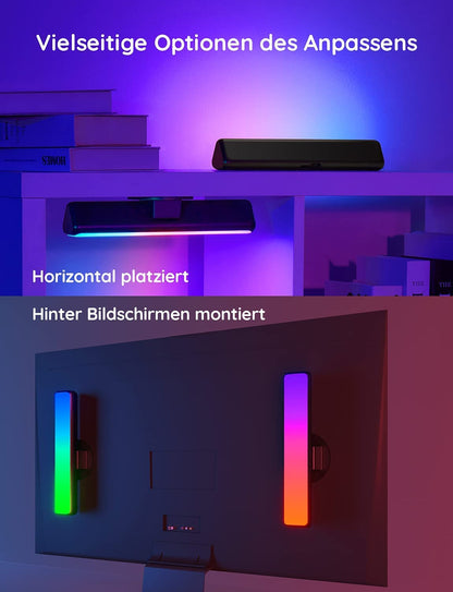 Govee Smart LED Lightbar RGBICWW, dimmbare TV-Hintergrundbeleuchtung