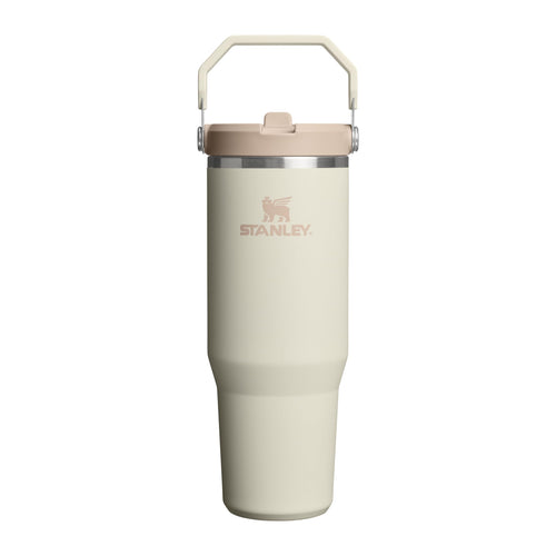 Stanley 1913 Flip Straw Tumbler Trinkflasche 0.89 L Cream mit klappbarem Strohhalm und Tragegriff