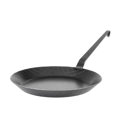 GRÄWE Schmiedeeiserne Bratpfanne F400, Ø 28 cm, unbeschichtet