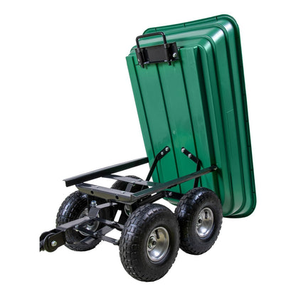 TALK-POINT Gartenwagen mit Kippfunktion 75 Liter bis 300 kg belastbar