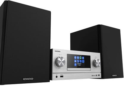 Kenwood M-9000S-S Smart Micro Hi-Fi Internetradio DAB+ - Silber