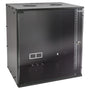 HMF 65712-02 Netzwerkschrank 19 Zoll - 12 HE 400mm Tiefe Schwarz. Dient der geordneten Aufnahme von 19-Zoll-Netzwerkkomponenten.