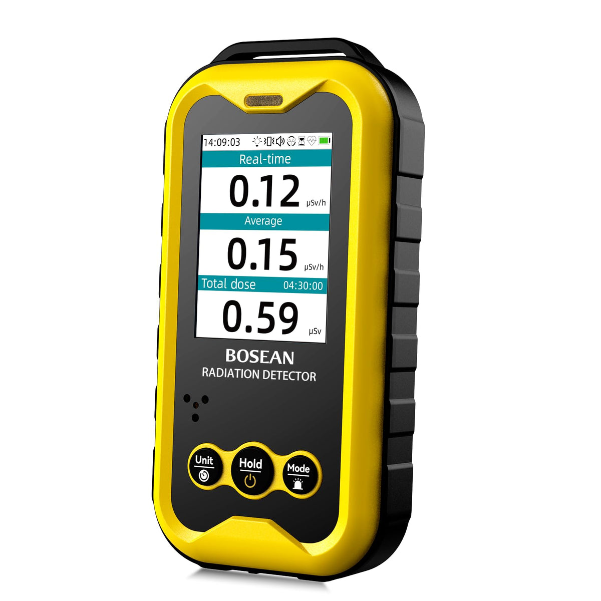 GLXY FS5000 Geigerzähler Strahlungsdetektor für Beta, Gamma, Röntgen zur Messung der Strahlendosis