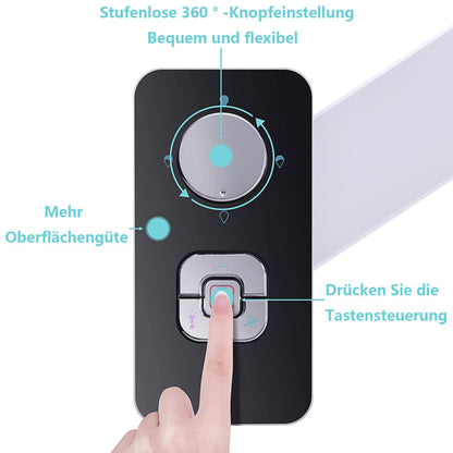 SAMODRA Bidet Aufsatz B006, nicht elektrisch, Doppeldüsen, Kaltwasser