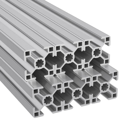 Ulber24 Aluprofil 30x30 Nut8 Typ-B - 12m Set