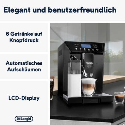 De'Longhi Eletta Evo ECAM 46.860.B Kaffeevollautomat - schwarz