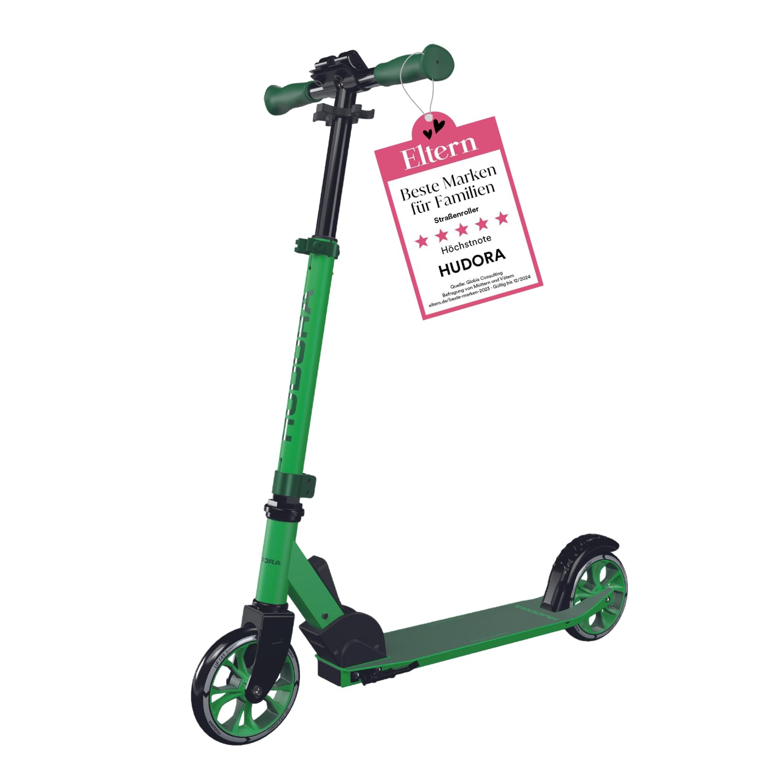 HUDORA Up 145 Junior Kinderroller - Zusammenklappbar. Klappbarer Tretroller für Kinder. Für Freizeitspaß und einfache Transportabilität.