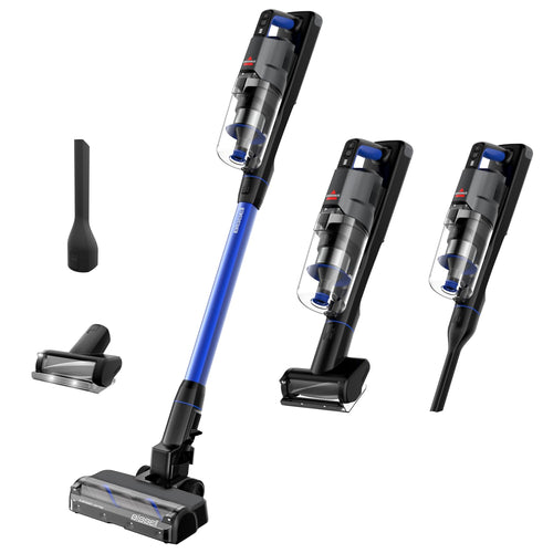 BISSELL PowerClean FurFinder Akku-Staubsauger mit HEPA-Filter 4089N, kabelloser Stabstaubsauger mit FurFinder-Licht