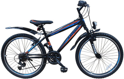 Talson Mountainbike 24 Zoll Faster BBO - Federung 21-Gang Shimano