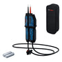Bosch Professional GVT 1000-15 Spannungsprüfer bis 1000V. Längliches Messgerät mit schwarz-rotem Gehäuse. Misst AC/DC-Spannung bis 1000V.