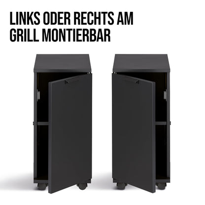 Enders Modularer Trolley für Gasgrill Monroe Pro & Colorado, schwarz