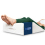 Dreamzie Ergonomisches Venenkissen Beinhochlagerung Memory-Schaum, Keilkissen mit Bambusbezug und Tragegriff
