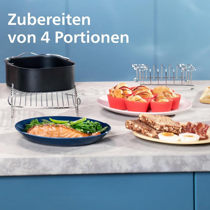 Philips Airfryer Dual Basket 3000 Series Heissluftfritteuse - 9L