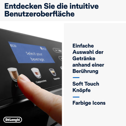 De'Longhi Eletta Evo ECAM 46.860.B Kaffeevollautomat - schwarz