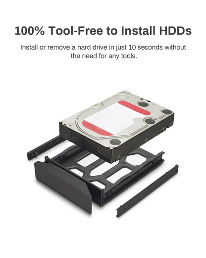 TERRAMASTER D4-320 Externes Festplattengehäuse - 4fach USB-C Gen2