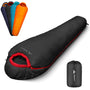 Forceatt Schlafsack Deckenschlafsack 3-4 Jahreszeiten - 0-20°C. Rechteckiger Schlafsack zum ganzjährigen Camping, geeignet für 0-20°C.