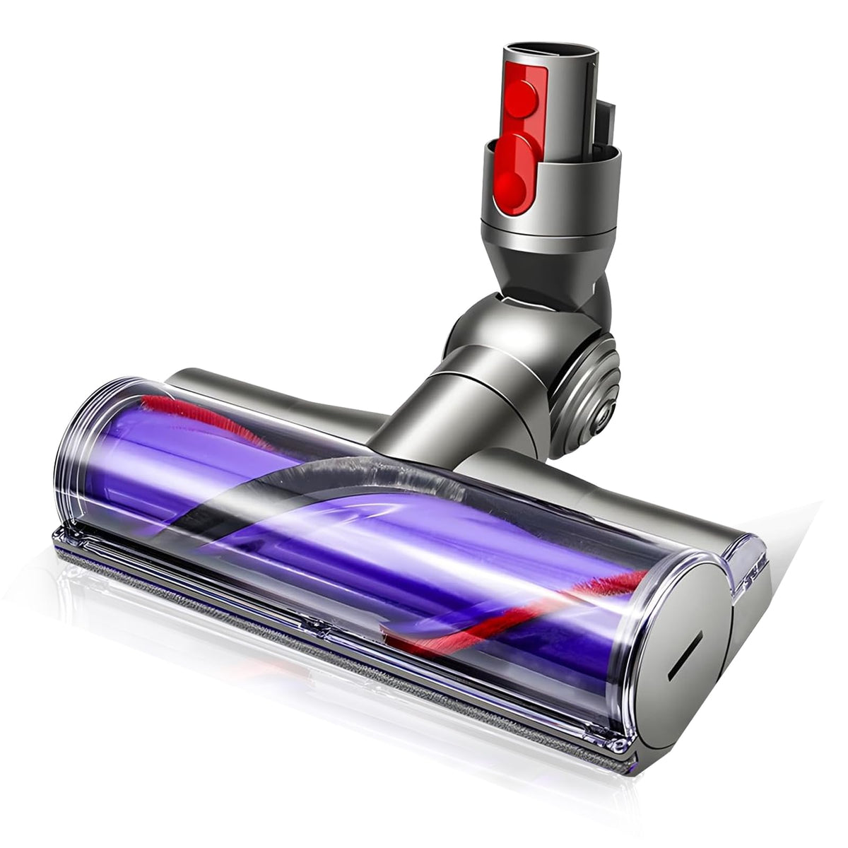 HONNAMY Ersatz-Bodendüse für Dyson V7 V8 V10 V11 V15, Bürstenkopf aus ABS-Kunststoff mit Schwenkgelenk