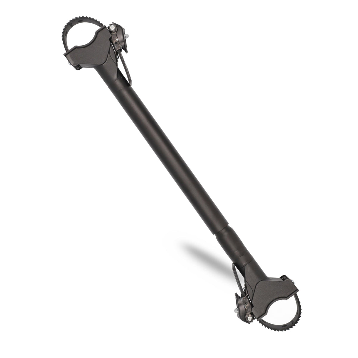Fischer Fahrradrahmenadapter 591038 für Fahrradtransport, schwarz, für Rohre bis 6 cm Durchmesser
