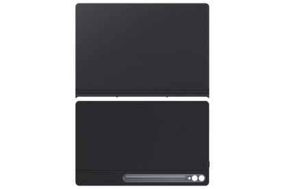 Samsung EF-BX910 Smart Book Cover – Tab S10/S9 Ultra Schwarz, eine schwarze, faltbare Schutzhülle mit Standfunktion für Tablets.
