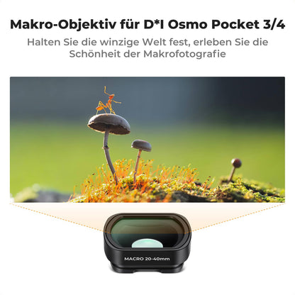 K&F CONCEPT Filter Set für DJI Osmo Pocket 3/4, 6-teilig