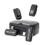 Hollyland Lark A1 Combo Wireless Lavalier Mikrofon für iPhone/Android, magnetisches Mini-Mikrofon mit Ladecase