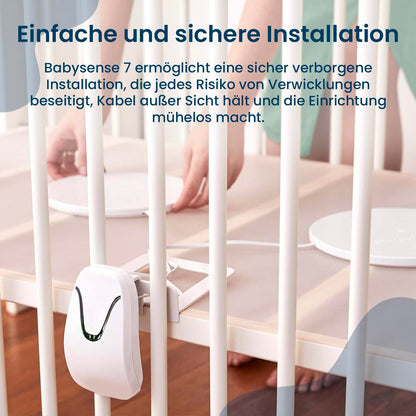 Babysense 7 kontaktloser Baby-Bewegungsmonitor mit 2 Sensormatten
