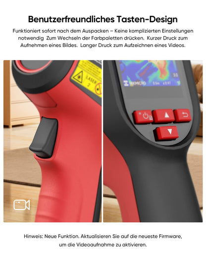 HIKMICRO E02 Wärmebildkamera SuperIR 240 x 240 mit visueller Kamera
