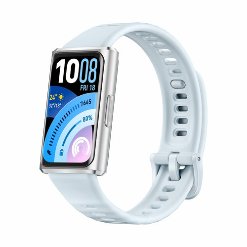 HUAWEI Band 11 Pro Smartwatch, GPS-Fitness-Tracker, Blau mit poliertem Aluminiumgehäuse und AMOLED-Display