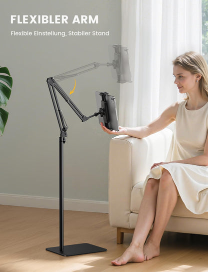 Lamicall Tablet Bodenständer, höhenverstellbar, 360°, 4,7–13 Zoll