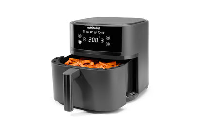 nutribullet Crisplite NBA0611DG Heissluftfritteuse 6L Mattschwarz