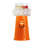Sprizzer Aperol Spritz Maschine Dispenser manuell - Orange: Orangenes Tischgerät zum präzisen Ausschenken von Aperol Spritz-Bestandteilen.