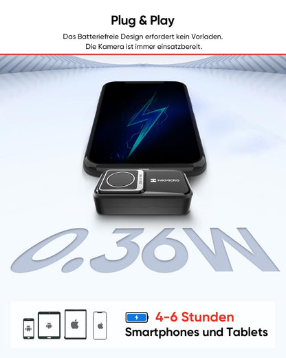 HIKMICRO Mini2 V2 Wärmebildkamera für Android und iOS