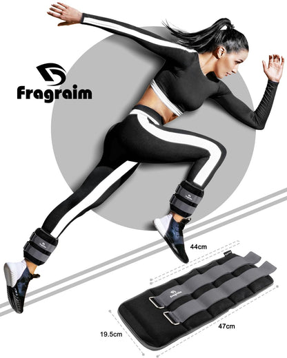 Fragraim Gewichtsmanschetten Fuss & Hand – 10KG 1 Paar