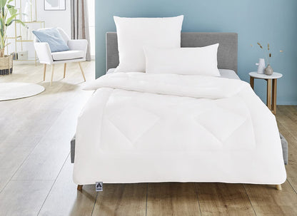 Irisette Merino Ganzjahresdecke Bettdecke - 135x200 weiss